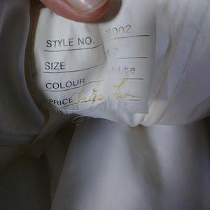 Size 12 wedding dress with train